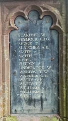 5.WW1 Names S-W